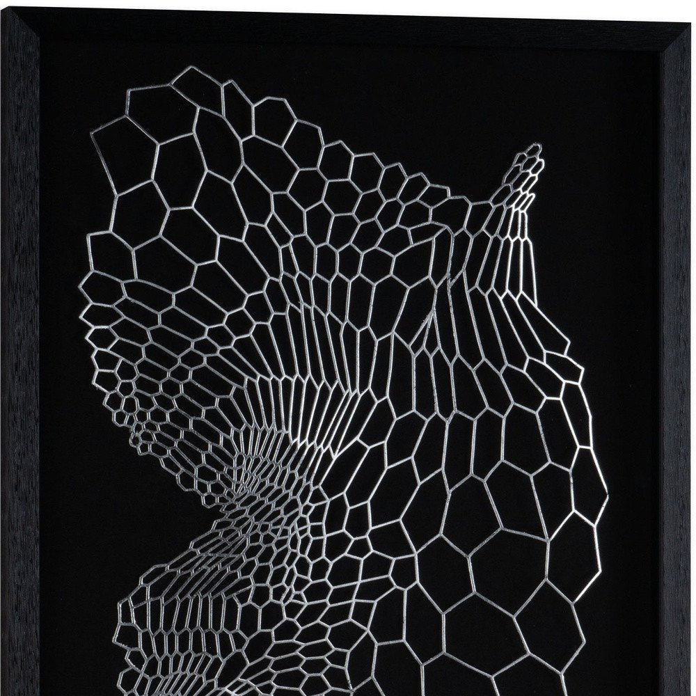 Wild Badlands Black Shadowbox Textual Art Wall Art