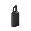 11" Gray Aluminum Jug Table Vase