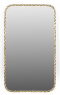 48" Brass Iron Framed Accent Mirror
