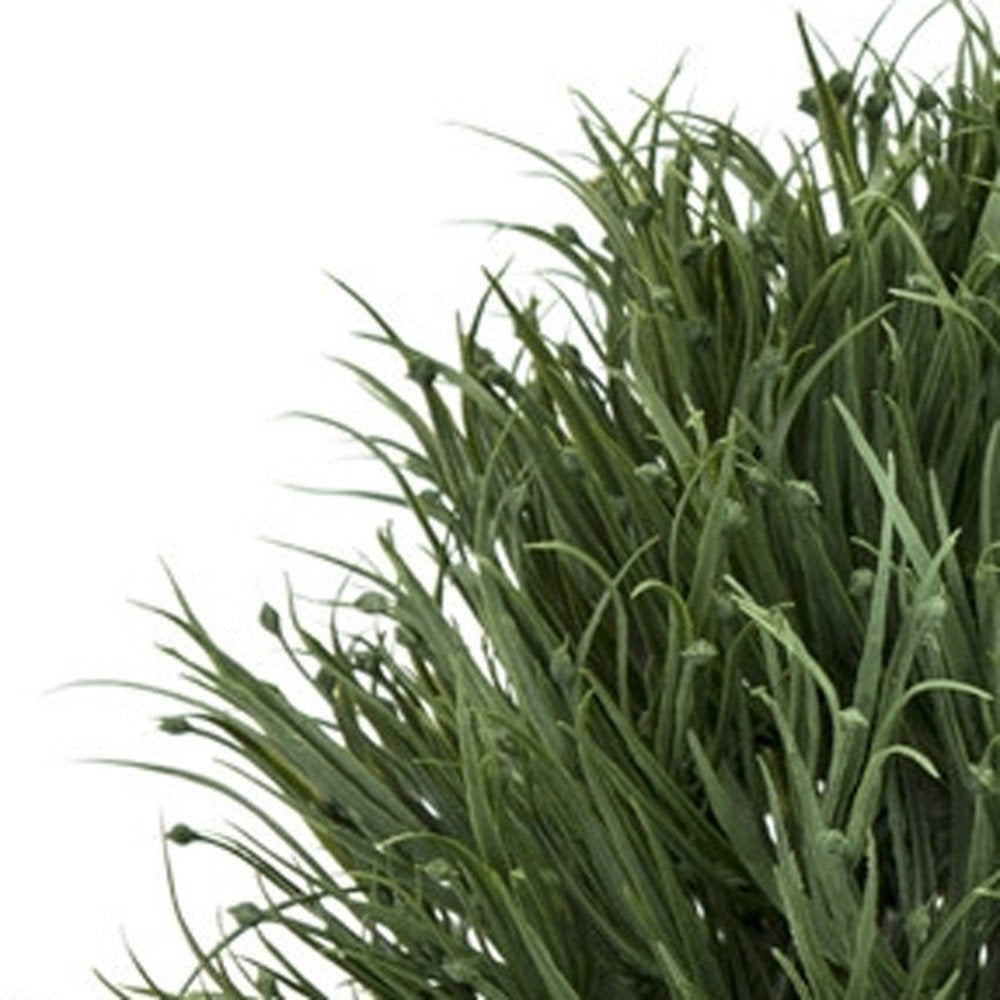 Set of Six 8" Green Artificial