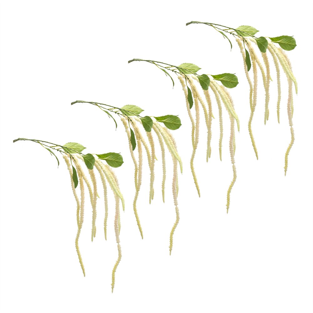 Set of Four 10" Green Artificial