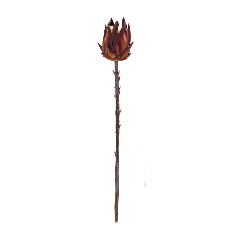 Set of Six 3" Orange Artificial