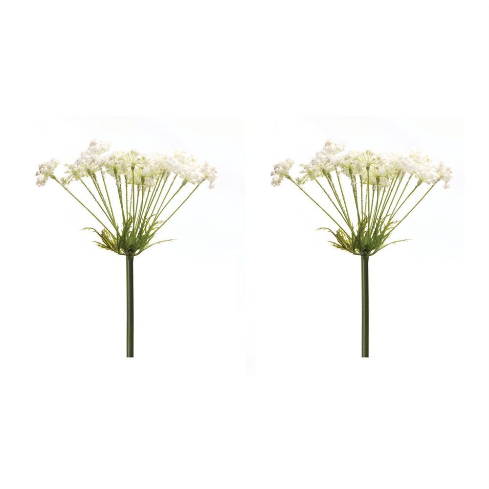 Set of Two 7" Green Artificial