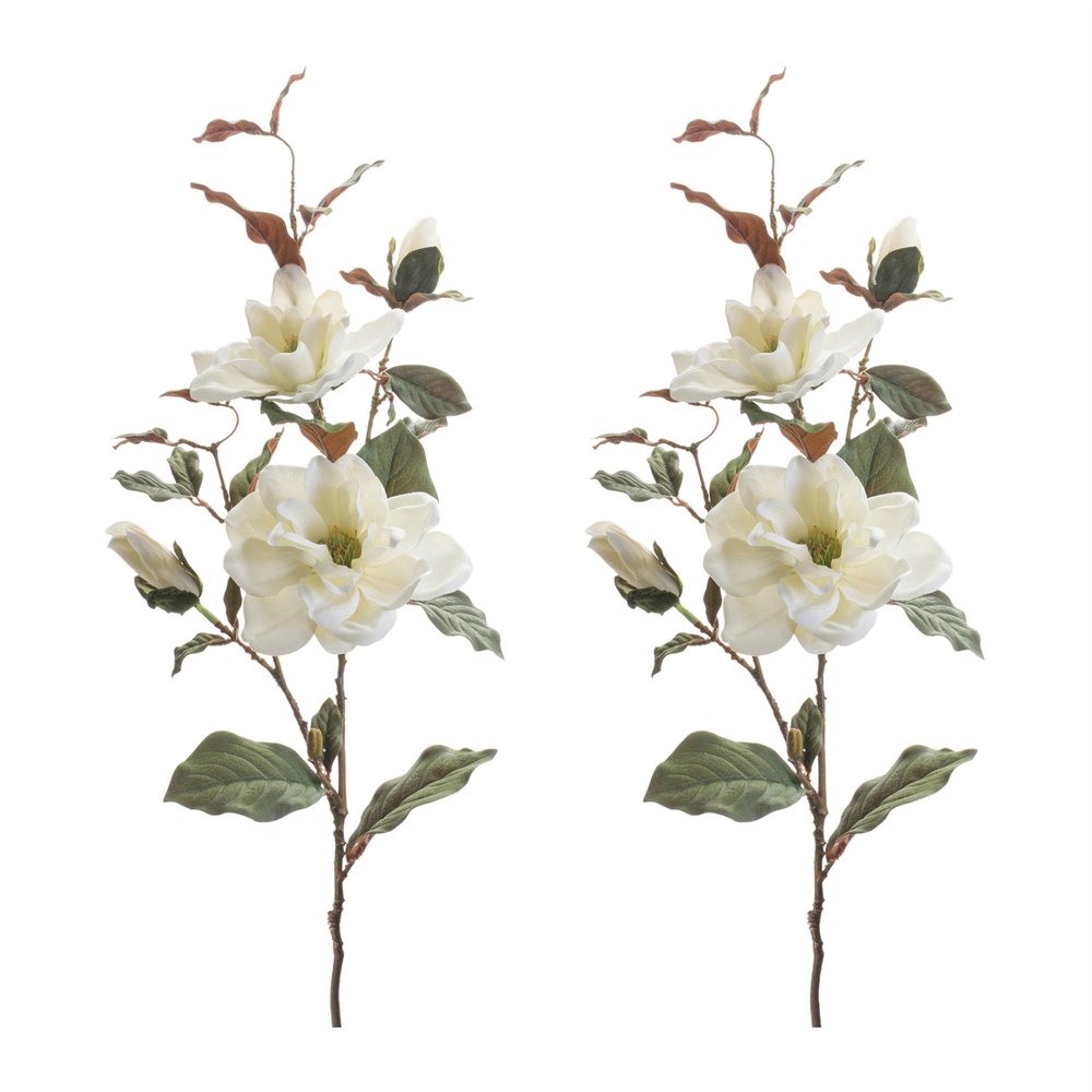 Set of two 38" Green Artificial Plant in a No