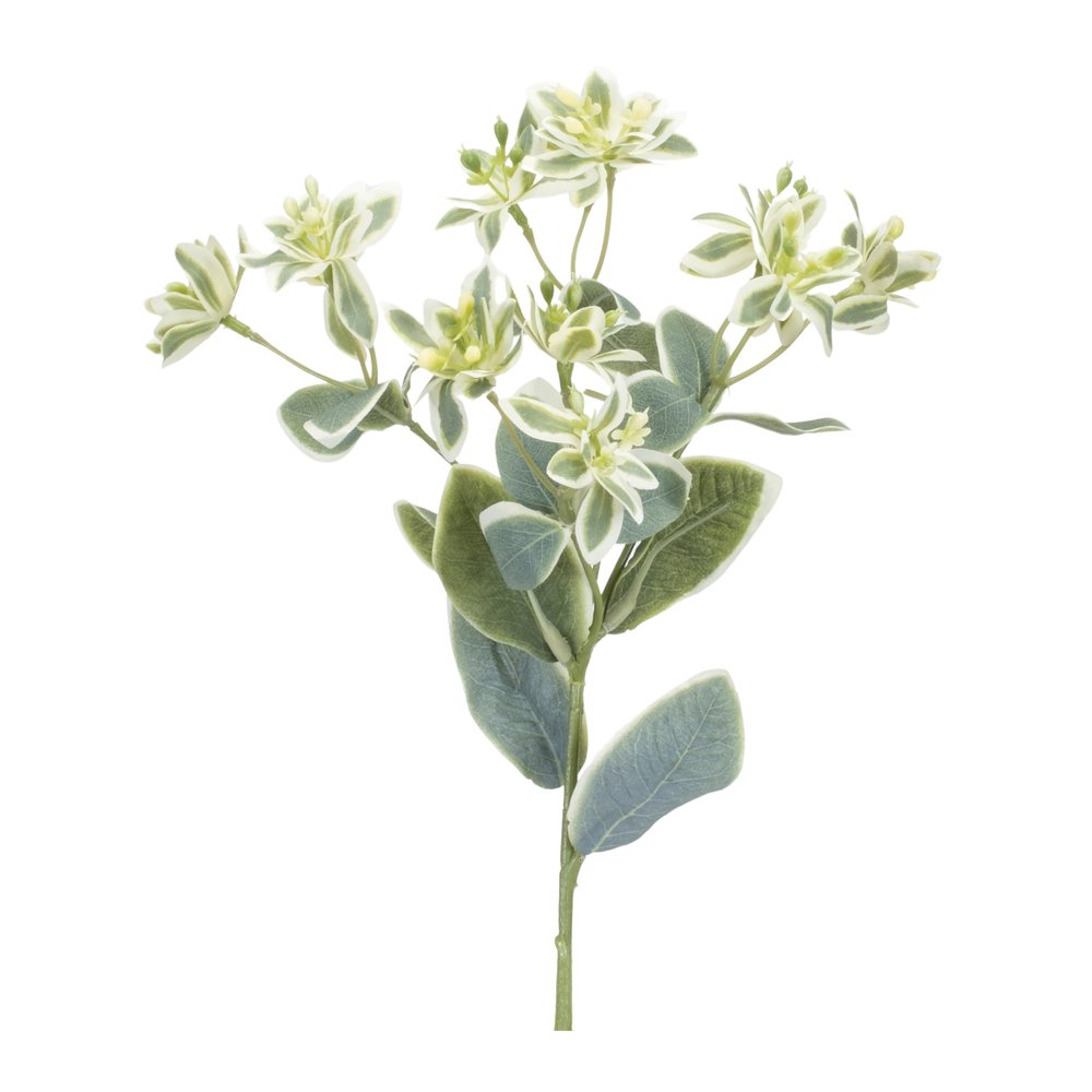 Set of Six 5" Green Artificial