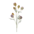 Set of Six 2" Purple Artificial