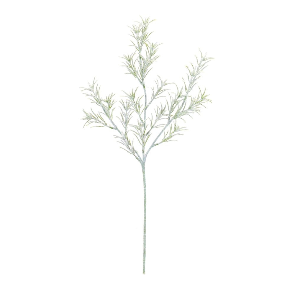 Set of Six 3" Green Artificial