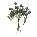Set of two 14" Blue Artificial Plant in a No