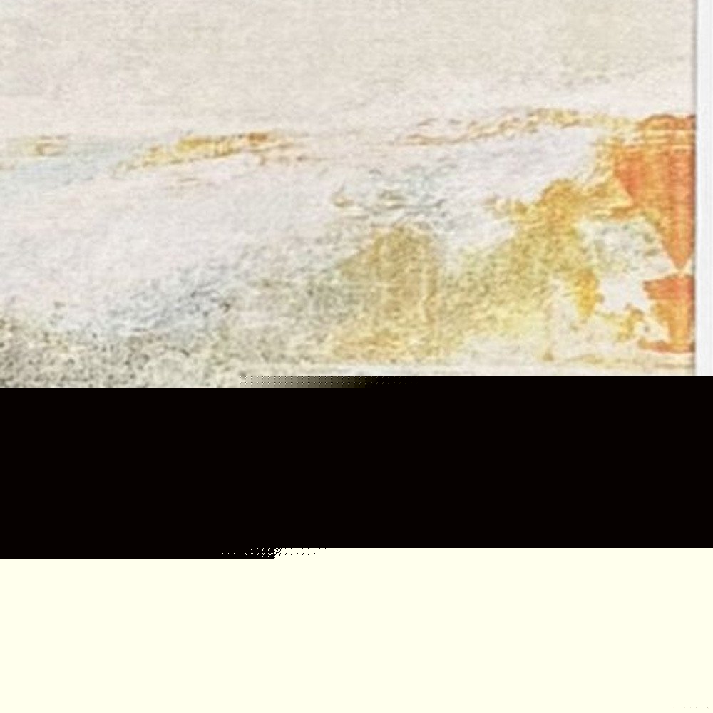 Wild Sea White Floater Frame Wall Art