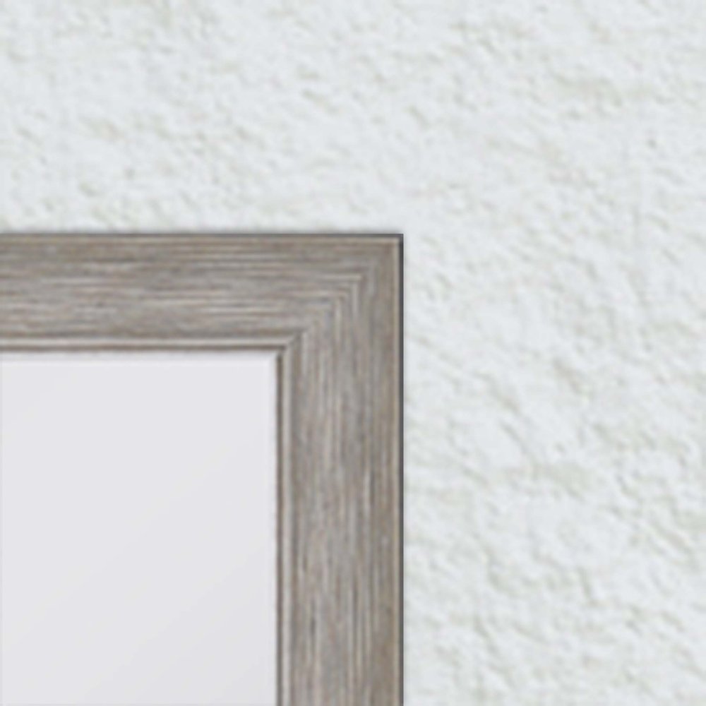32" Silver Framed Accent Mirror