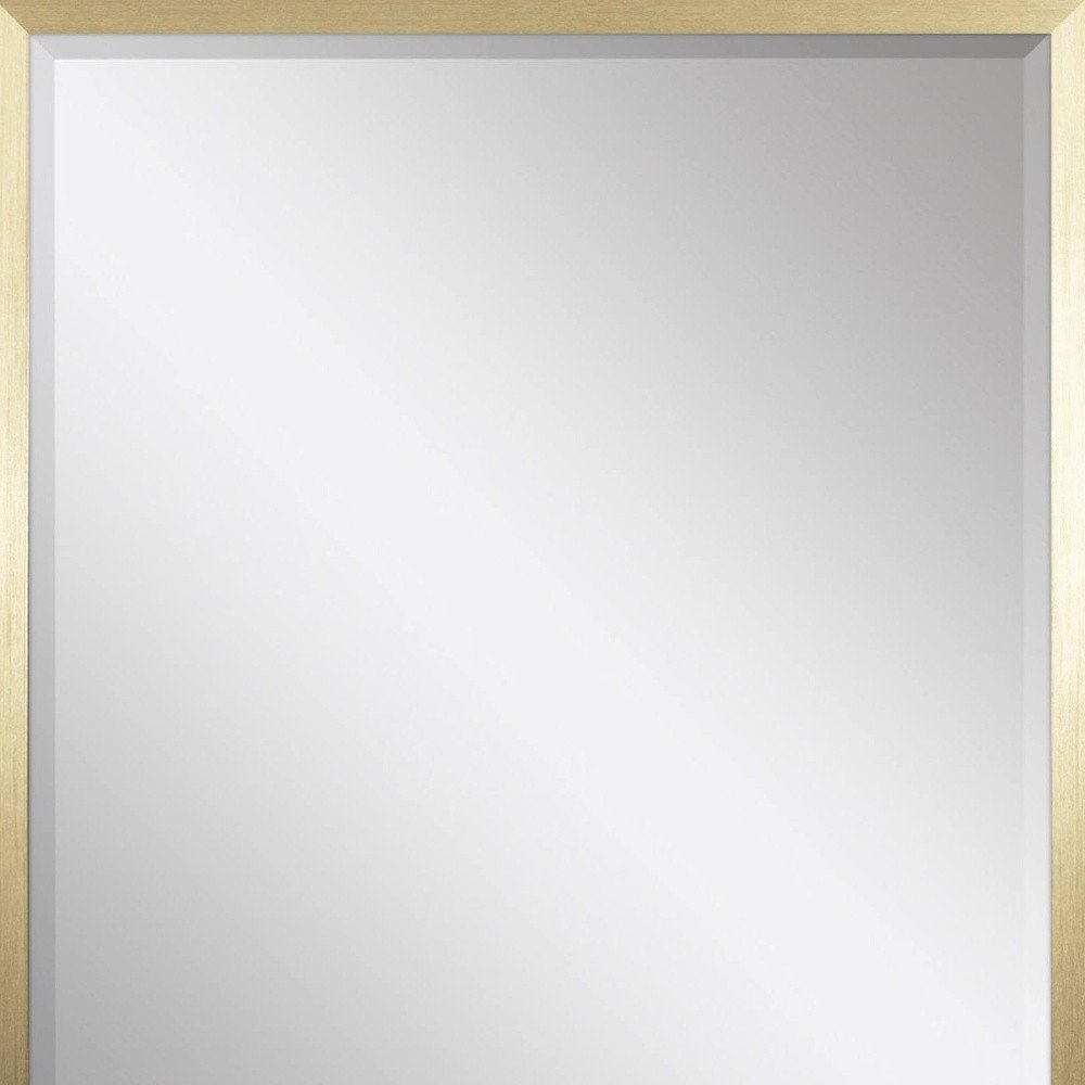 30" Gold Accent Mirror