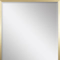 32" Gold Accent Mirror