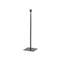 18" Black Metal Tabletop Taper Candlestick