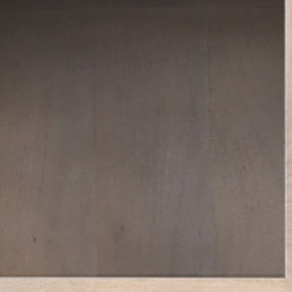 91" Ivory Distressed Solid Wood Frame Accent Cabinet With Two Doors