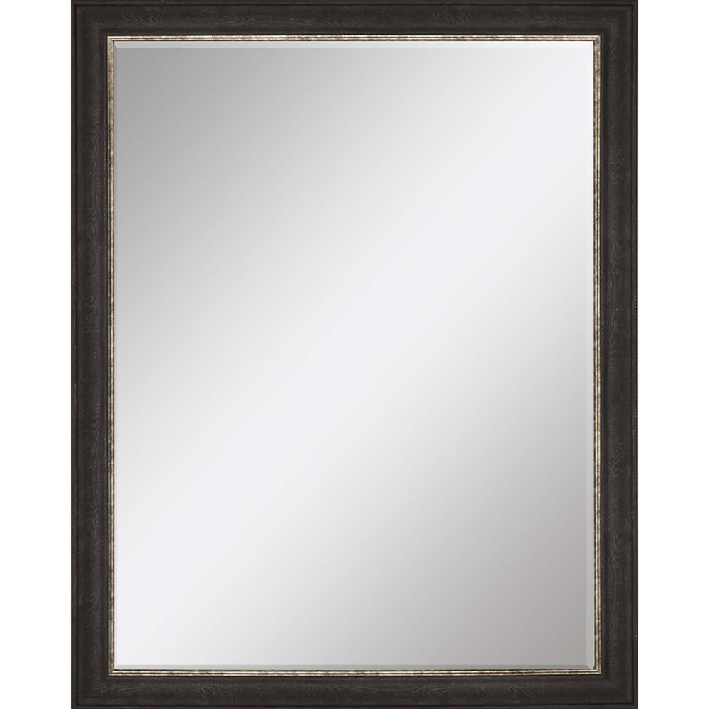 45" Dark Brown Accent Mirror
