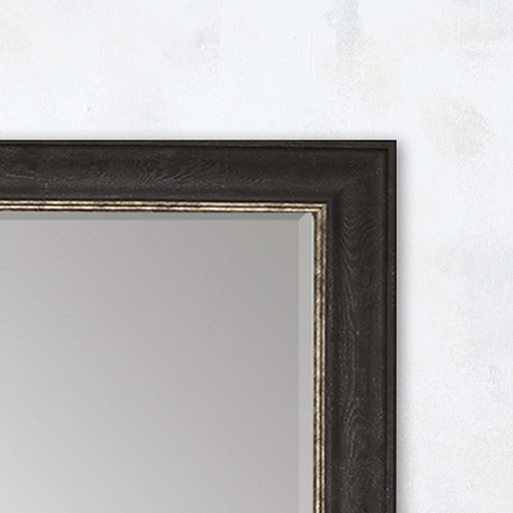 53" Dark Brown Accent Mirror