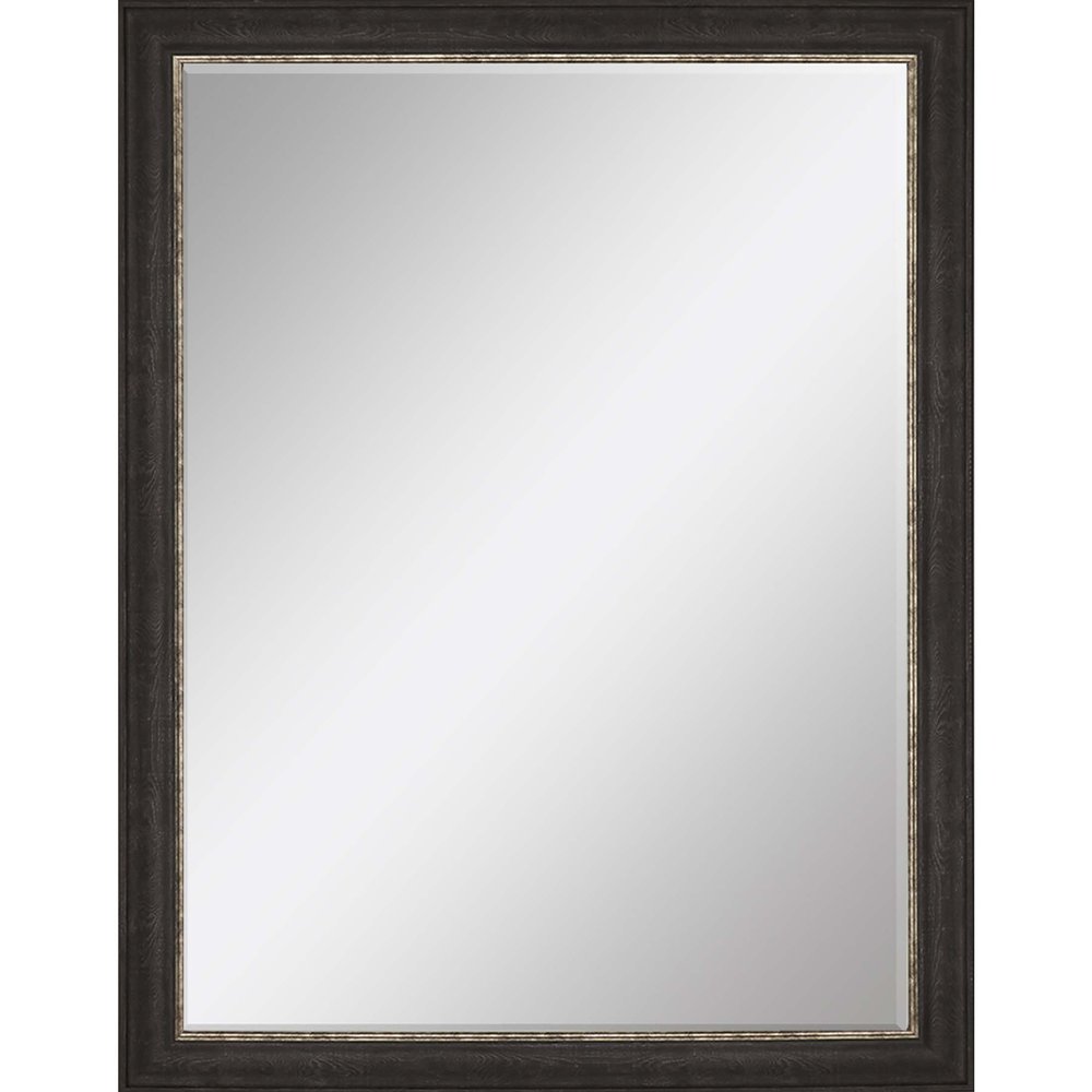 53" Dark Brown Accent Mirror