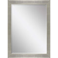 41" Silver Solid Wood Framed Accent Mirror