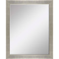 53" Silver Solid Wood Framed Accent Mirror