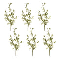 Set of six 32" Green Moss Artificial Plant in a No
