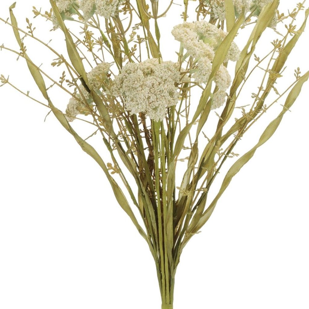 Set of two 18" White Artificial Plant in a No
