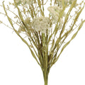 Set of two 18" White Artificial Plant in a No