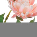 Set of Four 27" Blush White And Green Artificial Flowering
