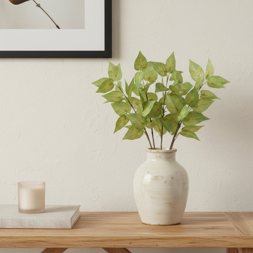 Set of four 42" Green Artificial Plant in a No