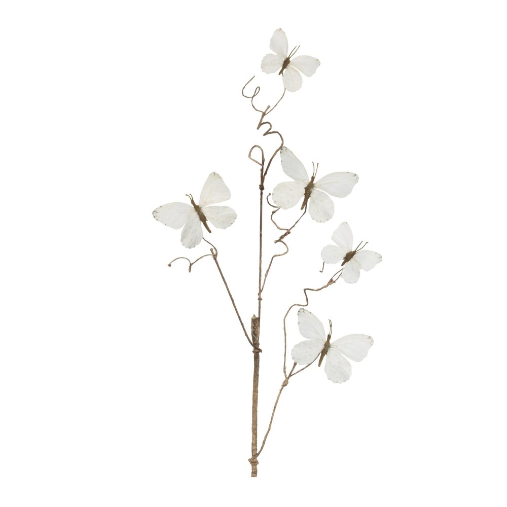 Set of Four 30" White Artificial
