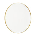 20" Gold Metal Round Framed Bathroom Vanity Mirror