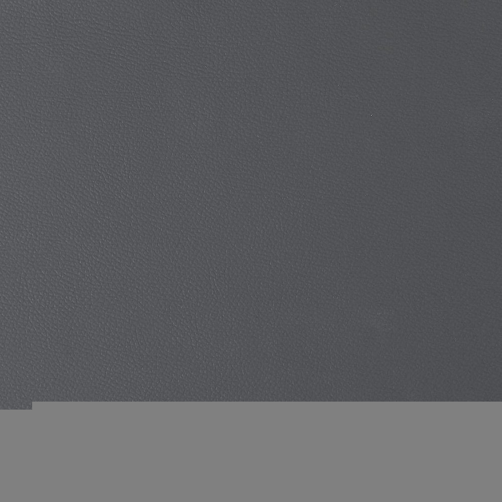 107" Dark Gray Top Grain Leather Reclining USB Sofa