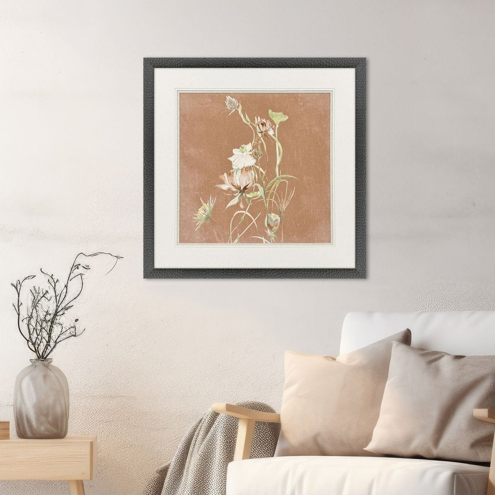 Wildflowers III Black Framed Wall Art