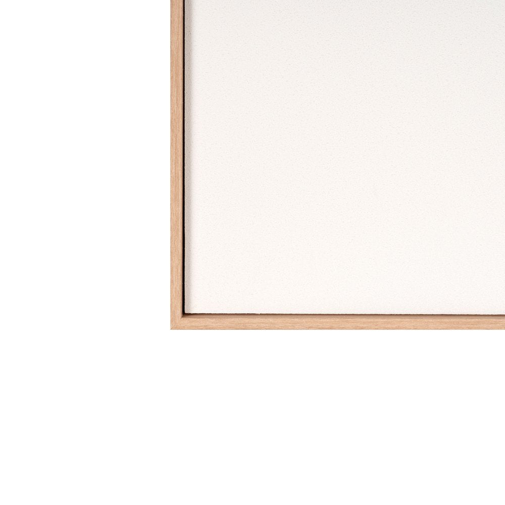 White Geo Trio Brown Shadowbox Wall Art