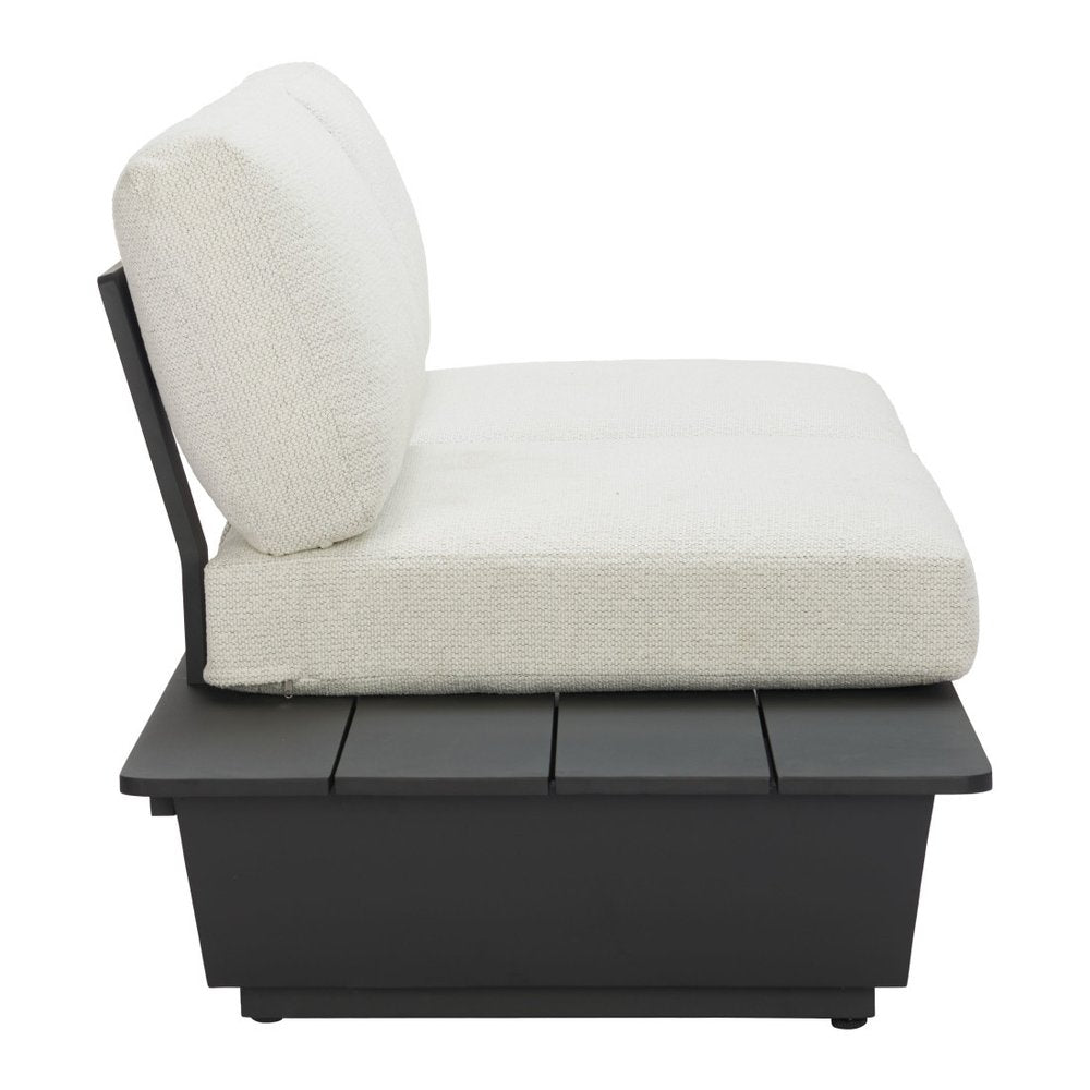 79" Beige Polypropylene Sofa