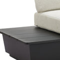 79" Beige Polypropylene Sofa