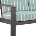 83" Green Polypropylene Sofa