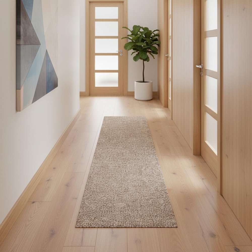 10' Beige Runner Rug