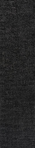 10' Black Runner Rug