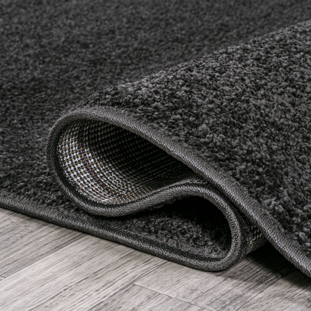 10' Black Runner Rug
