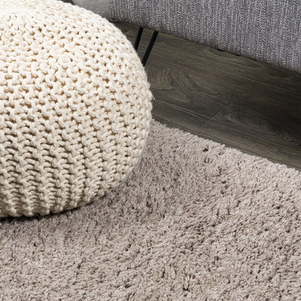 10' Beige Flatweave Runner Rug
