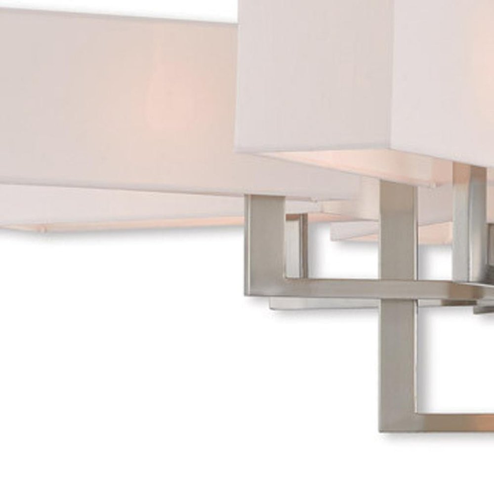 Twelve Light Dimmable Chandelier With Shades