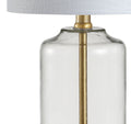 20" Gold Novelty Table Lamp With Globe Shade
