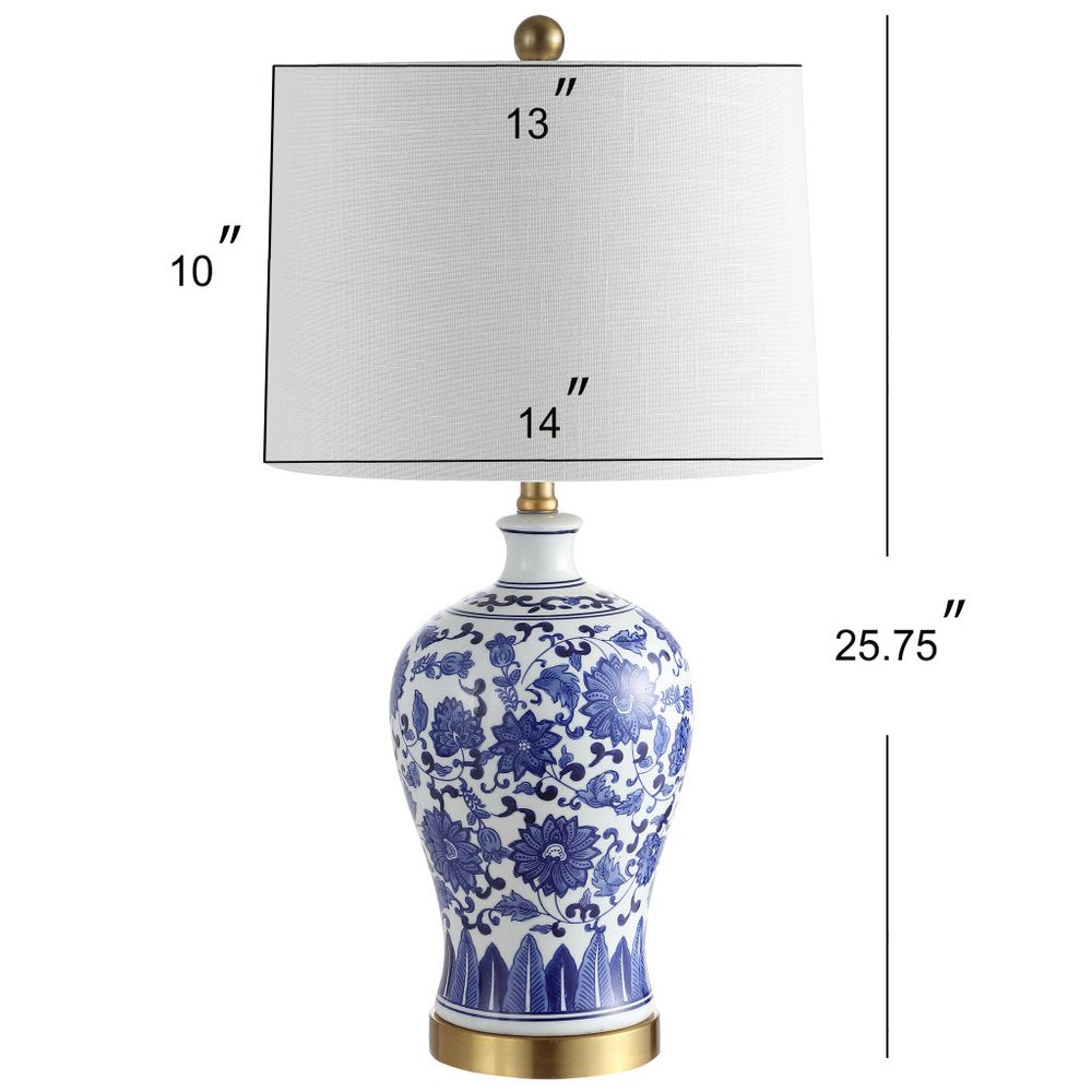 Set of Two 26" Gold Novelty Table Lamps With Globe Shades