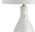 27" Clear Novelty Table Lamp With Drum Shade