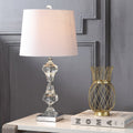 26" Silver Urn Table Lamp With Empire Shade