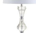 25" Silver Urn Table Lamp With Empire Shade