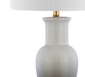 32" Gold Novelty Table Lamp With Drum Shade