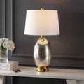 27" Gold Novelty Table Lamp With Empire Shade