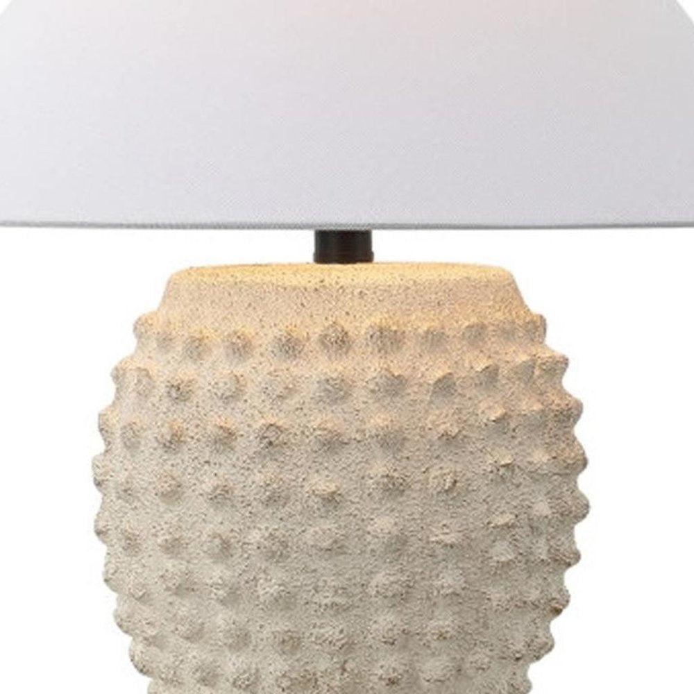 Set of Two 18" Clear Novelty Table Lamps With Empire Shades