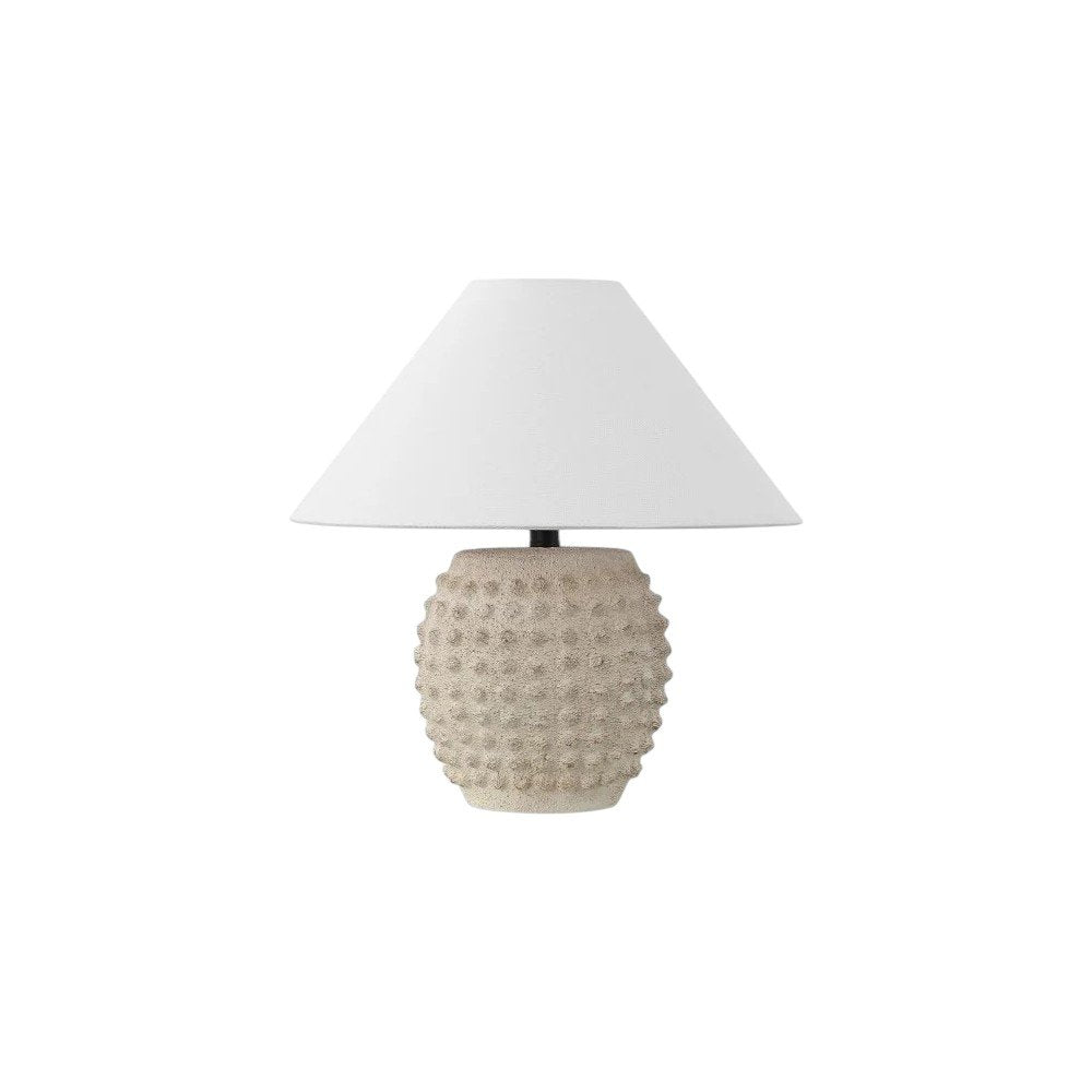 Set of Two 18" Clear Novelty Table Lamps With Empire Shades